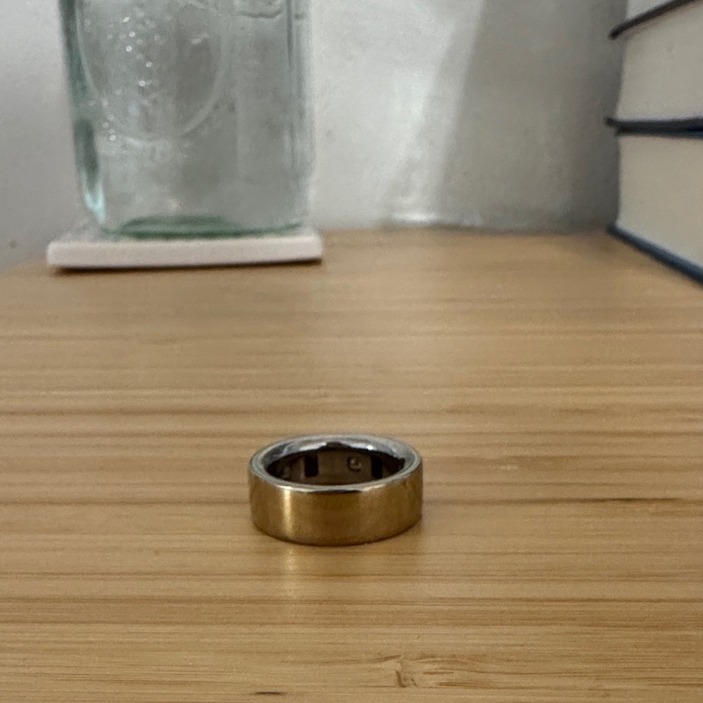 Oura Gold and Silver Ring